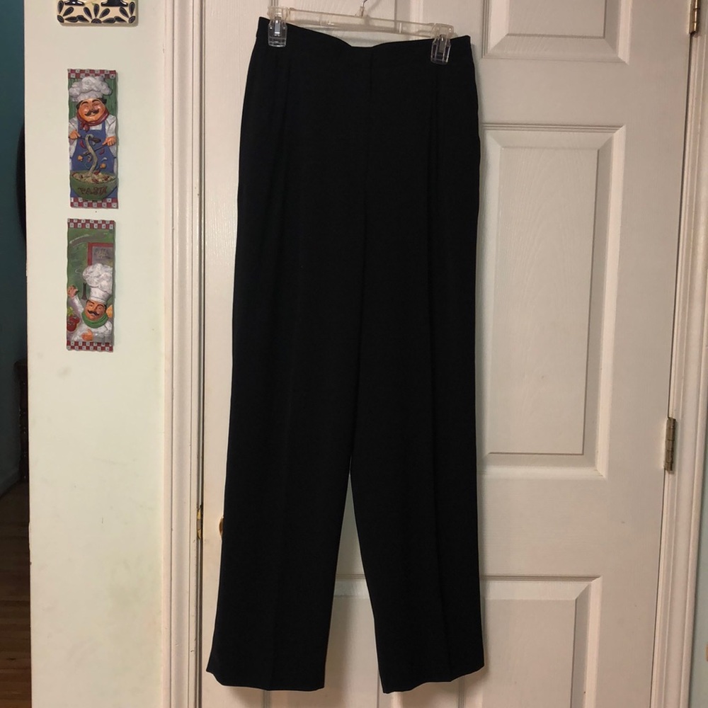 Kasper lined black pants